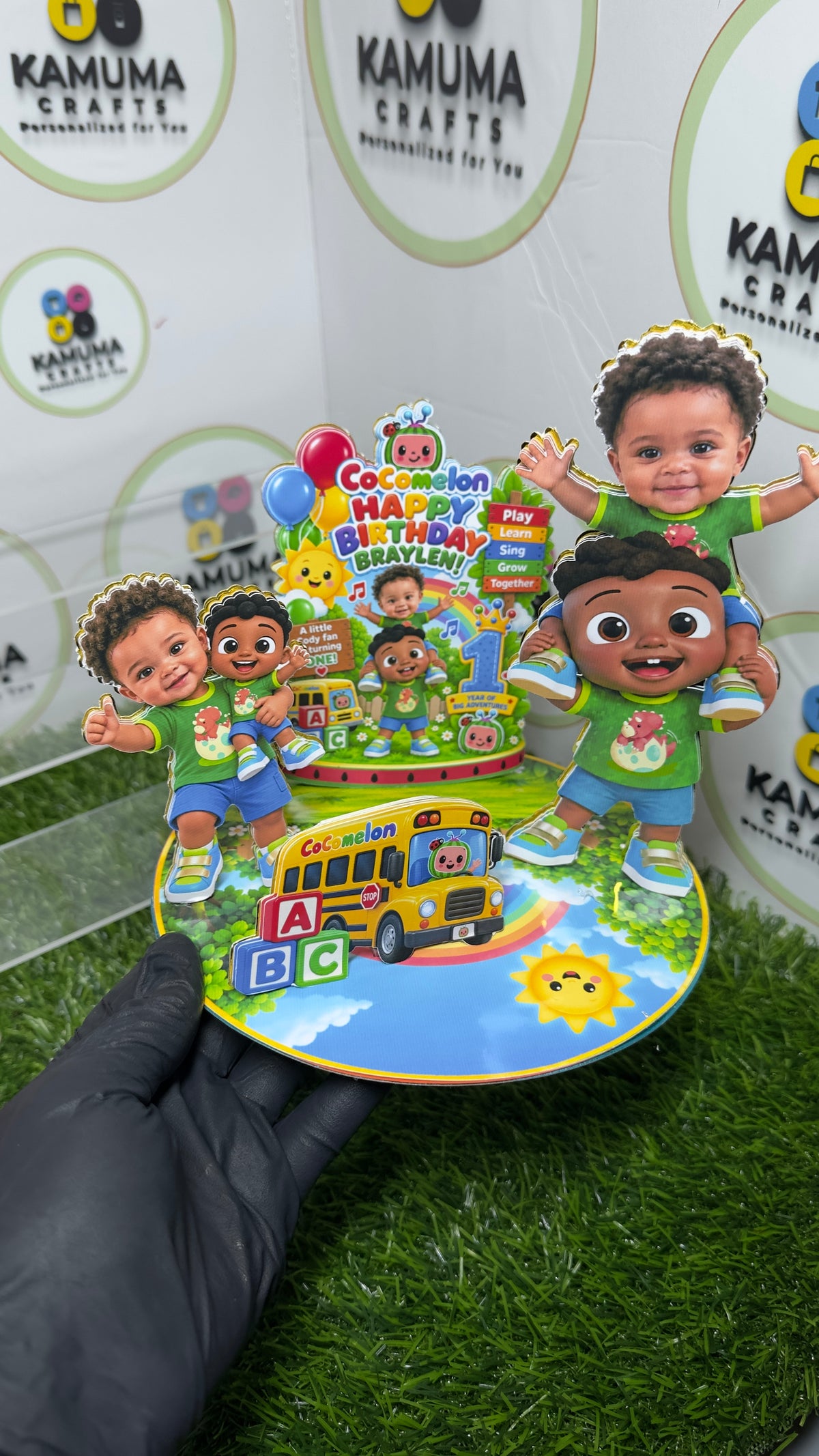 Custom 3D Party Centerpieces | Personalized Table Decorations