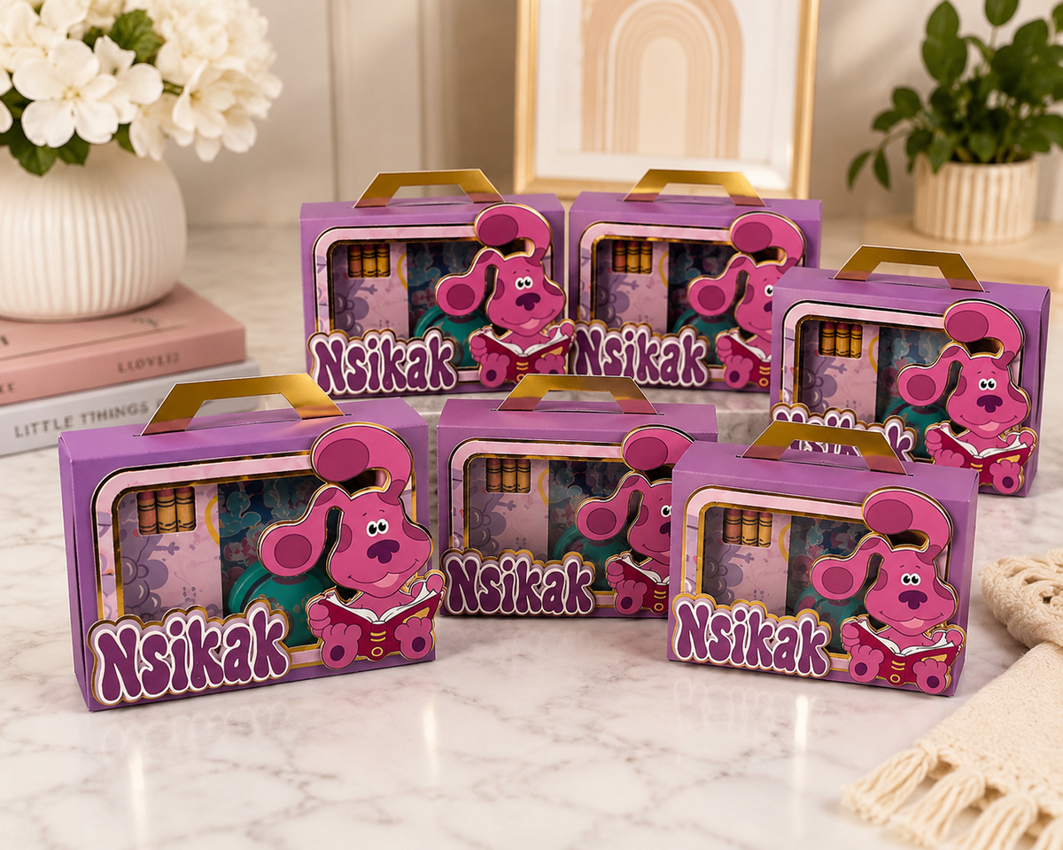 Custom Party Favors| Personalized Eyeglasses| Pouches| Party Favor Bookbags | Activity Gift Boxes