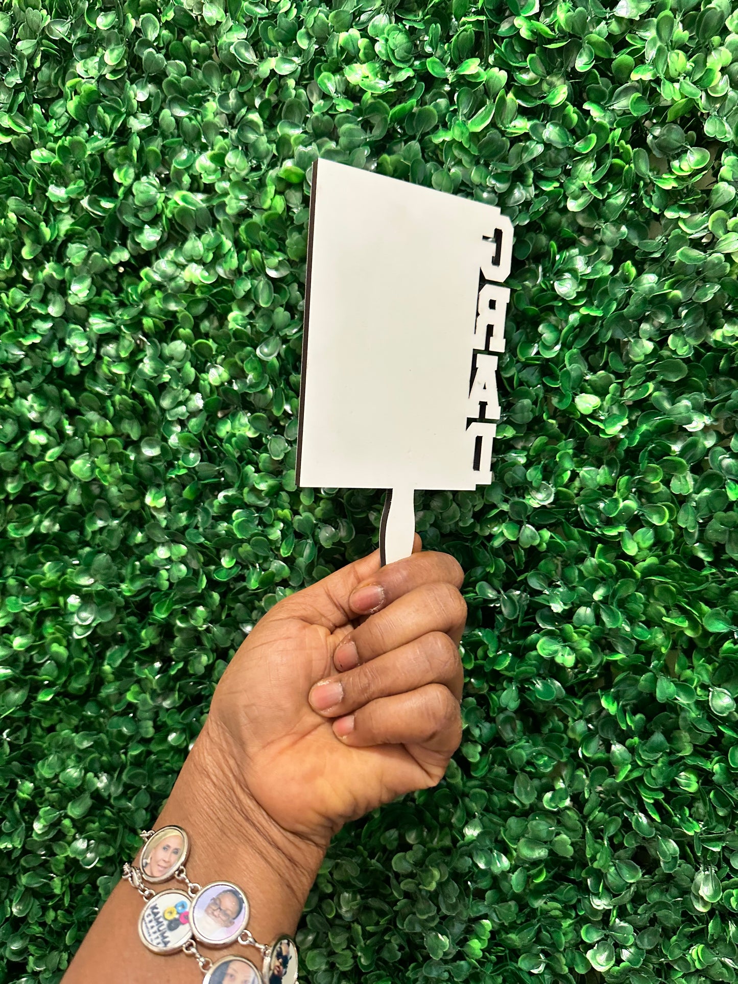 Custom Double-sided Small Grad Fan- Set of 1