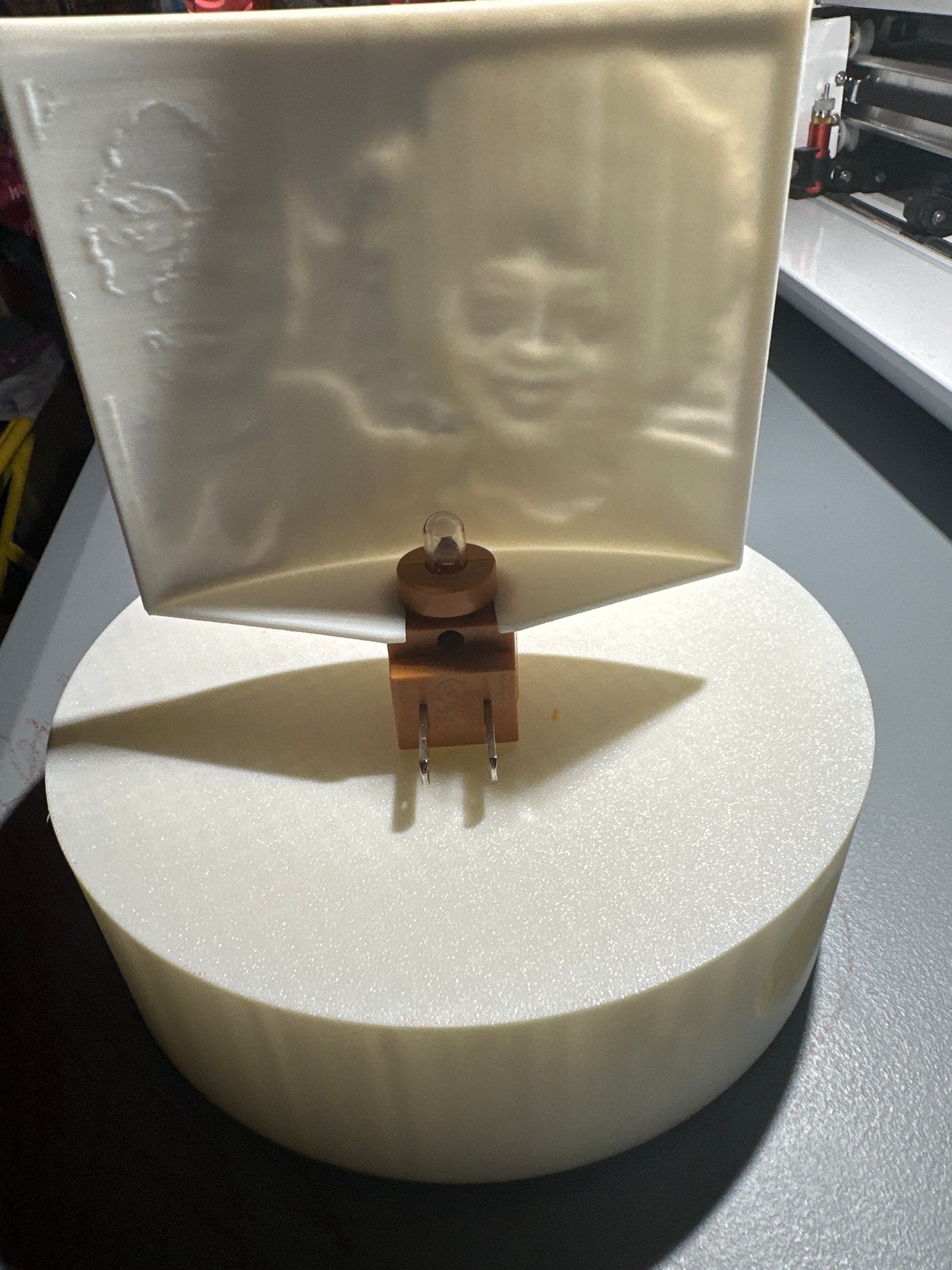 Custom 3D Lithophane Night Light