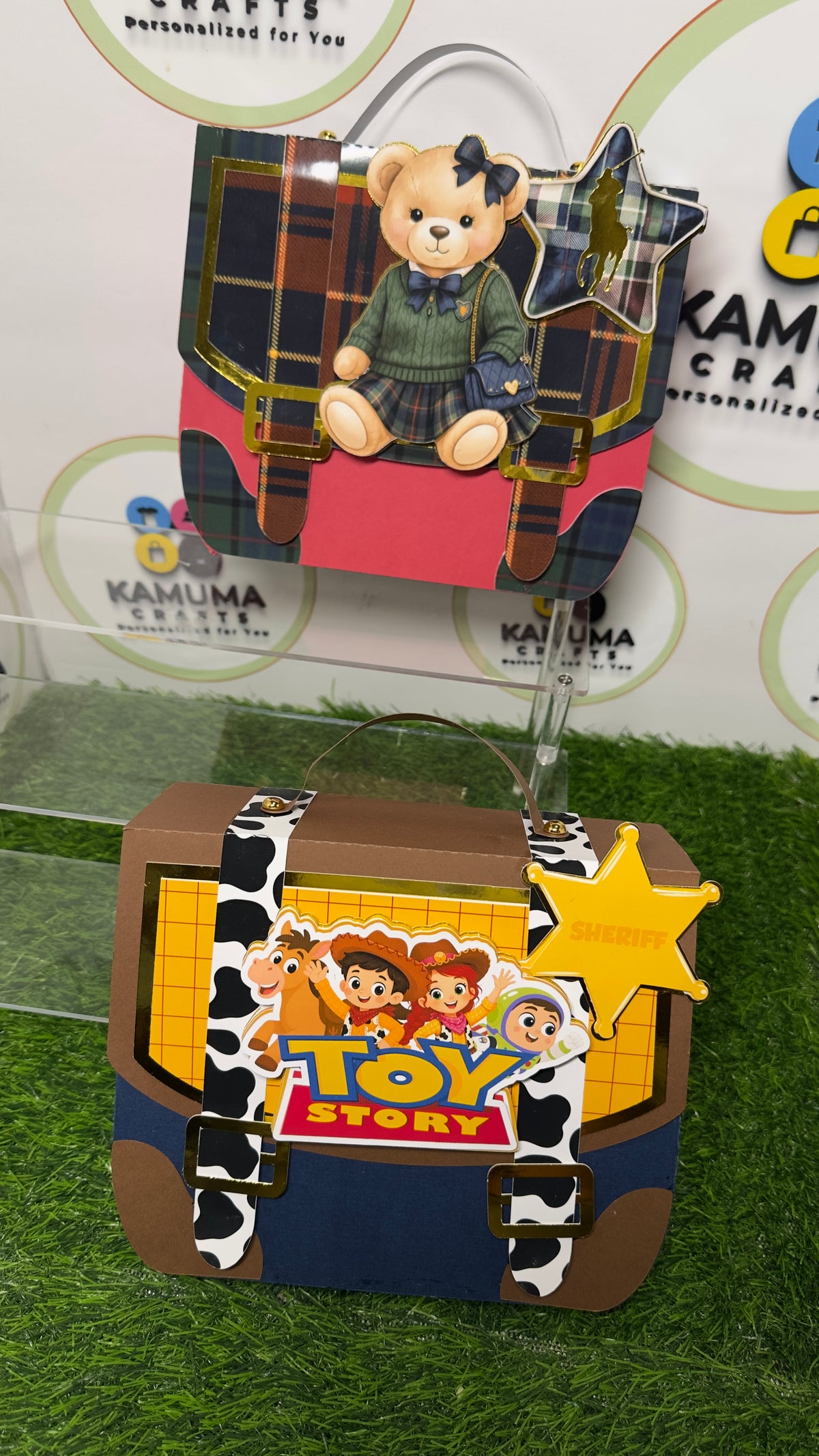 Custom Kids Activity Party Favor Boxes| Custom Briefcase Box| Personalized Play-Doh Box| LilyLad Activity Coloring Box| Party Favor Box | Set of 10