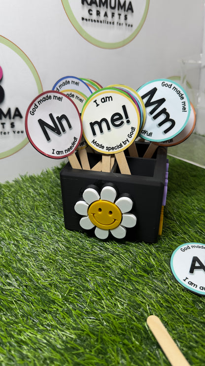 Faith-Based Alphabet Affirmation Learning Set