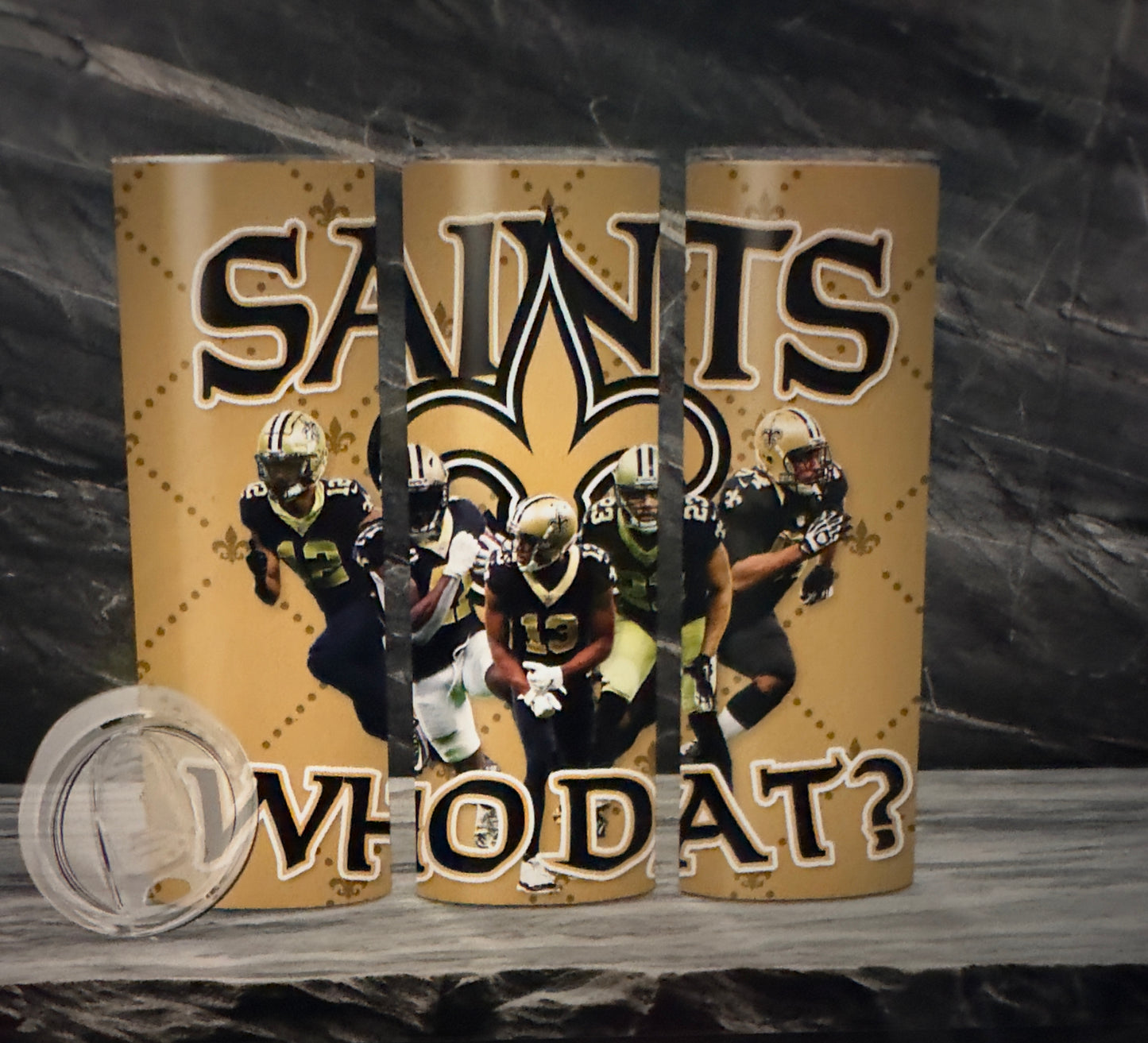 Sublimation Football 20oz Tumbler| Saints