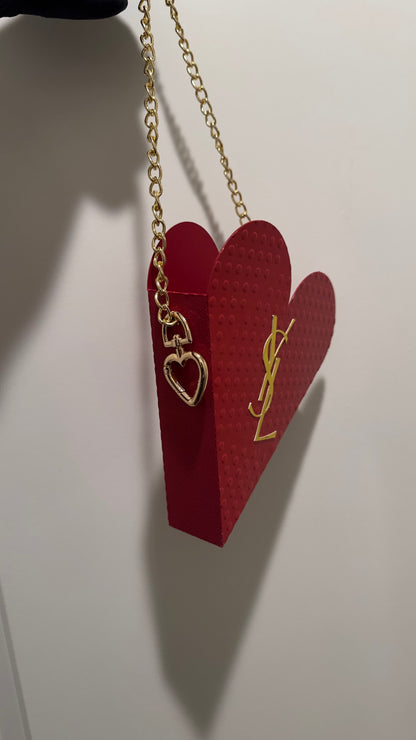 Luxury Heart Party Favor Bag| Luxury Corporate Gift| Birthday Party Bag| Set of 10