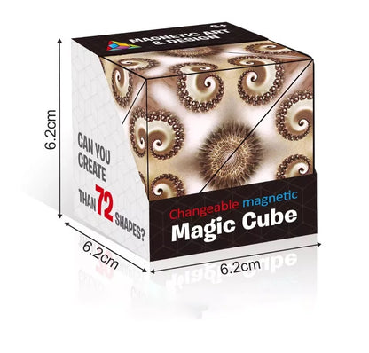 Magnetic 3D Shape Magic Cube – Endless Creativity in Your Hands