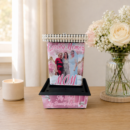 Custom Personalized Memorial Photo Fountain