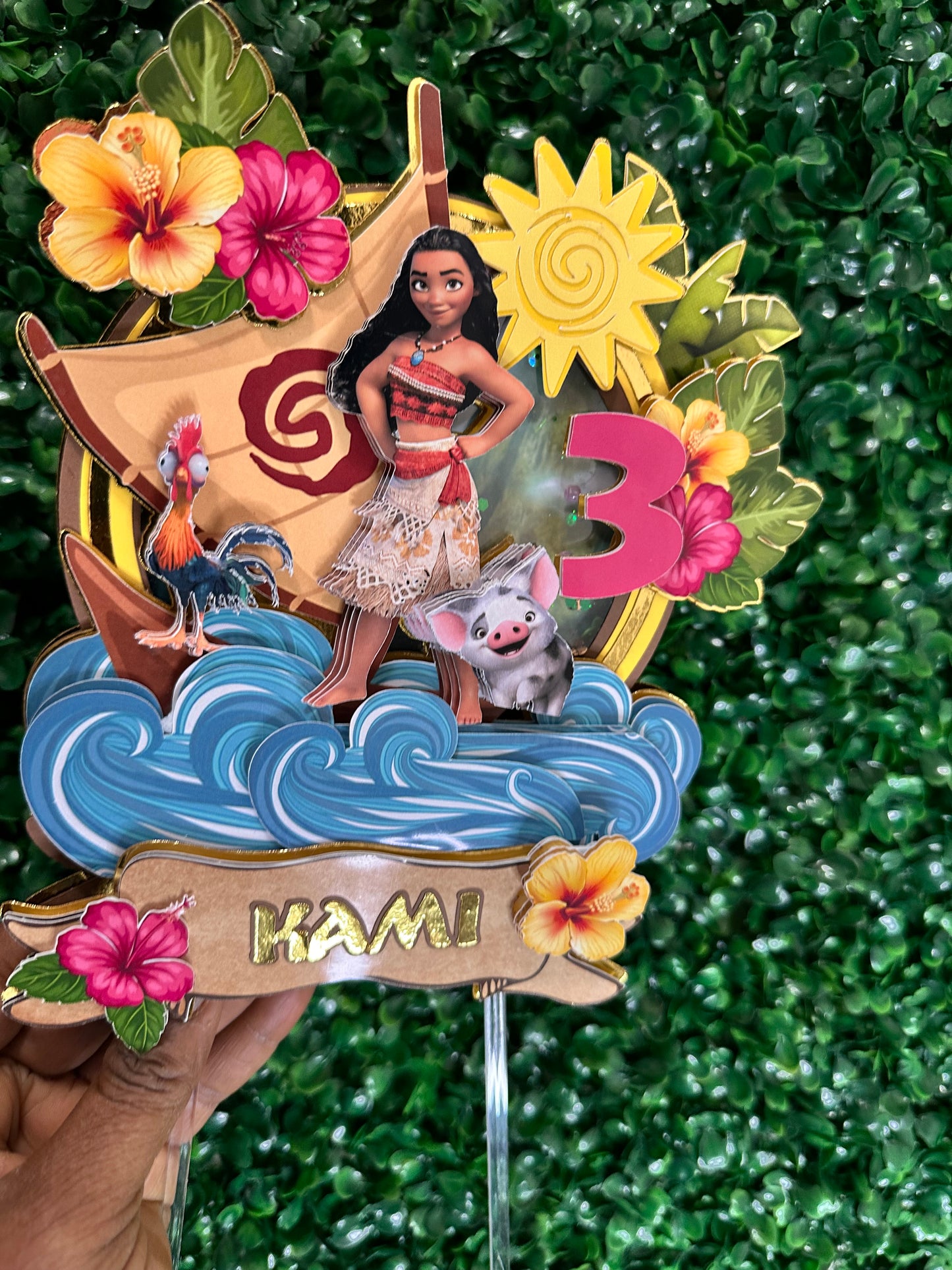 Custom 3D Cake Topper