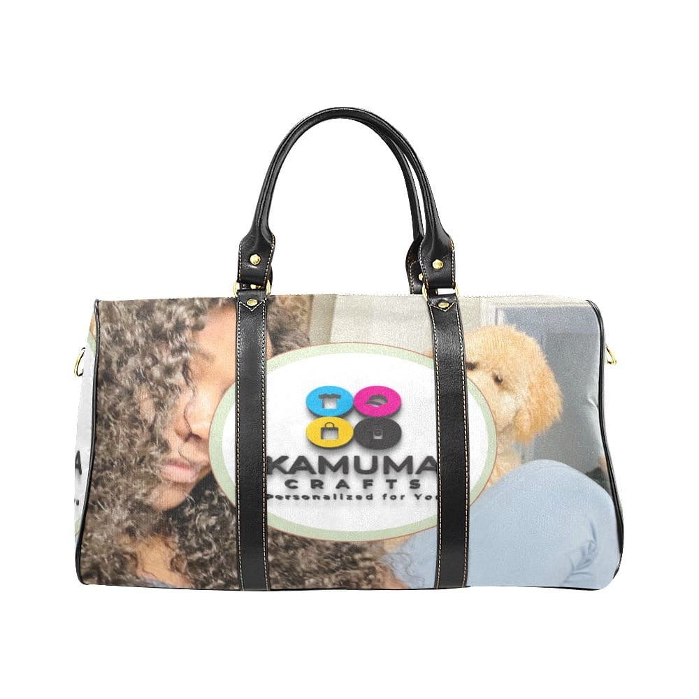 Personalized Photo Duffel Bag  (Large)– Custom Travel Bag|Gym Bag| Overnight Weekender Bag