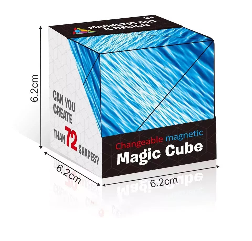 Magnetic 3D Shape Magic Cube – Endless Creativity in Your Hands