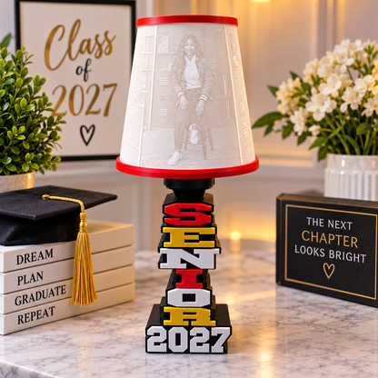 Personalized Senior / Senior 2027 Graduation Lithophane Lamp (Small)