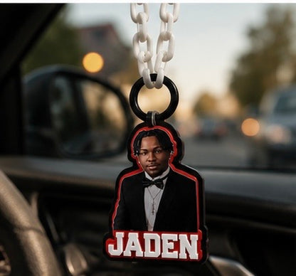 Custom 3D Photo Hype Chain – Personalized Cheer, Dance, Sports & Fan Chain