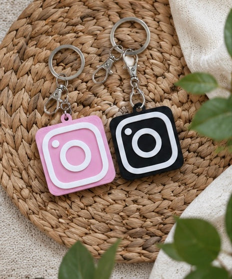 Personalized 3D NFC Tag Keychain| Customized NFC Social Media Business Marketing Keychain
