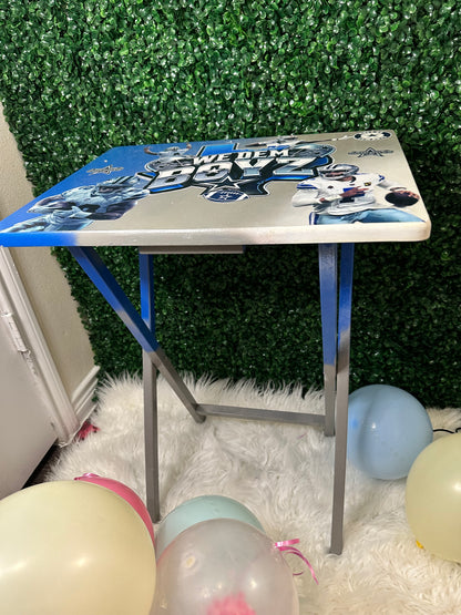 NFL Customized Folding Table, Custom TV Tray