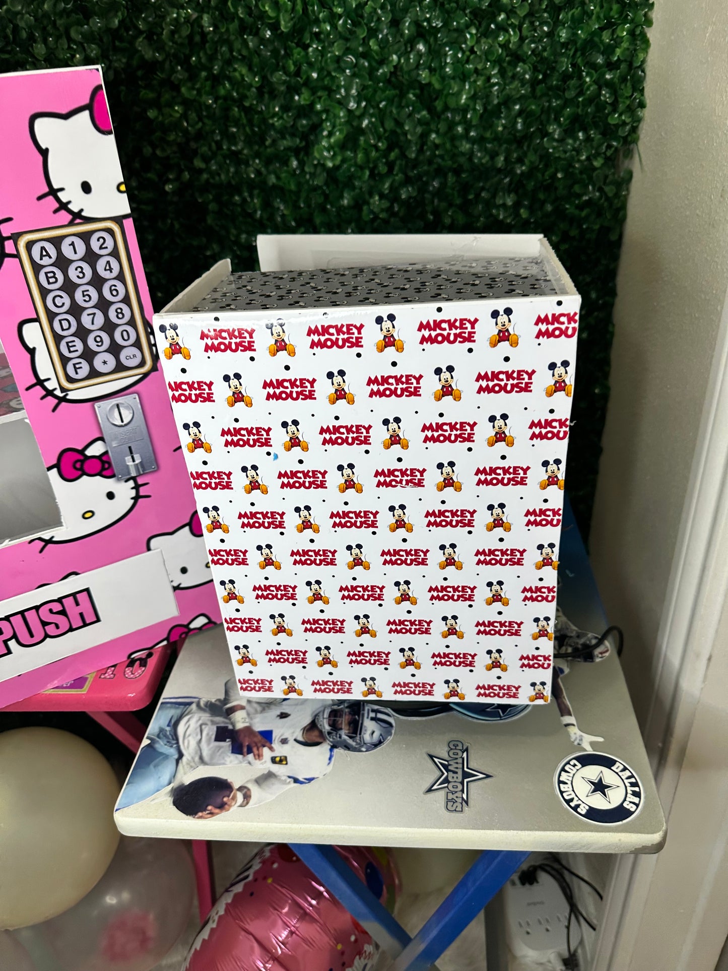 Custom vending machine, Hello Kitty-Inspired vending machine, Graduation vending machine, Easter vending machine