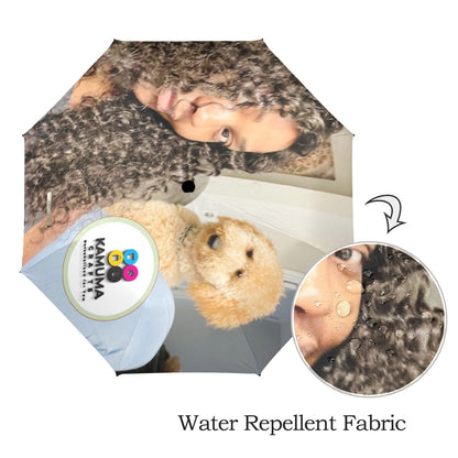 Personalized Photo Umbrella (Large)– Custom Semi-Automatic Folding Umbrella