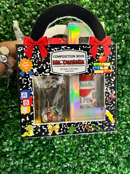 Teacher’s Appreciation Gift Box, Custom Teacher’s Appreciation Gift Box