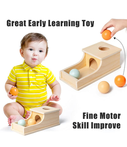 Wooden Montessori-Style Learning Toy