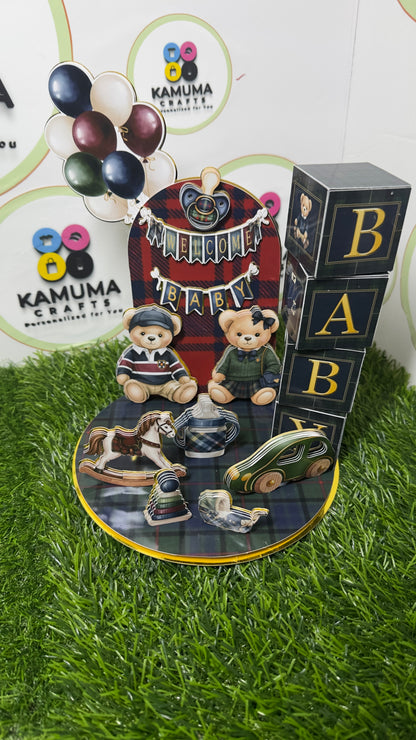 Custom 3D Party Centerpieces | Personalized Table Decorations