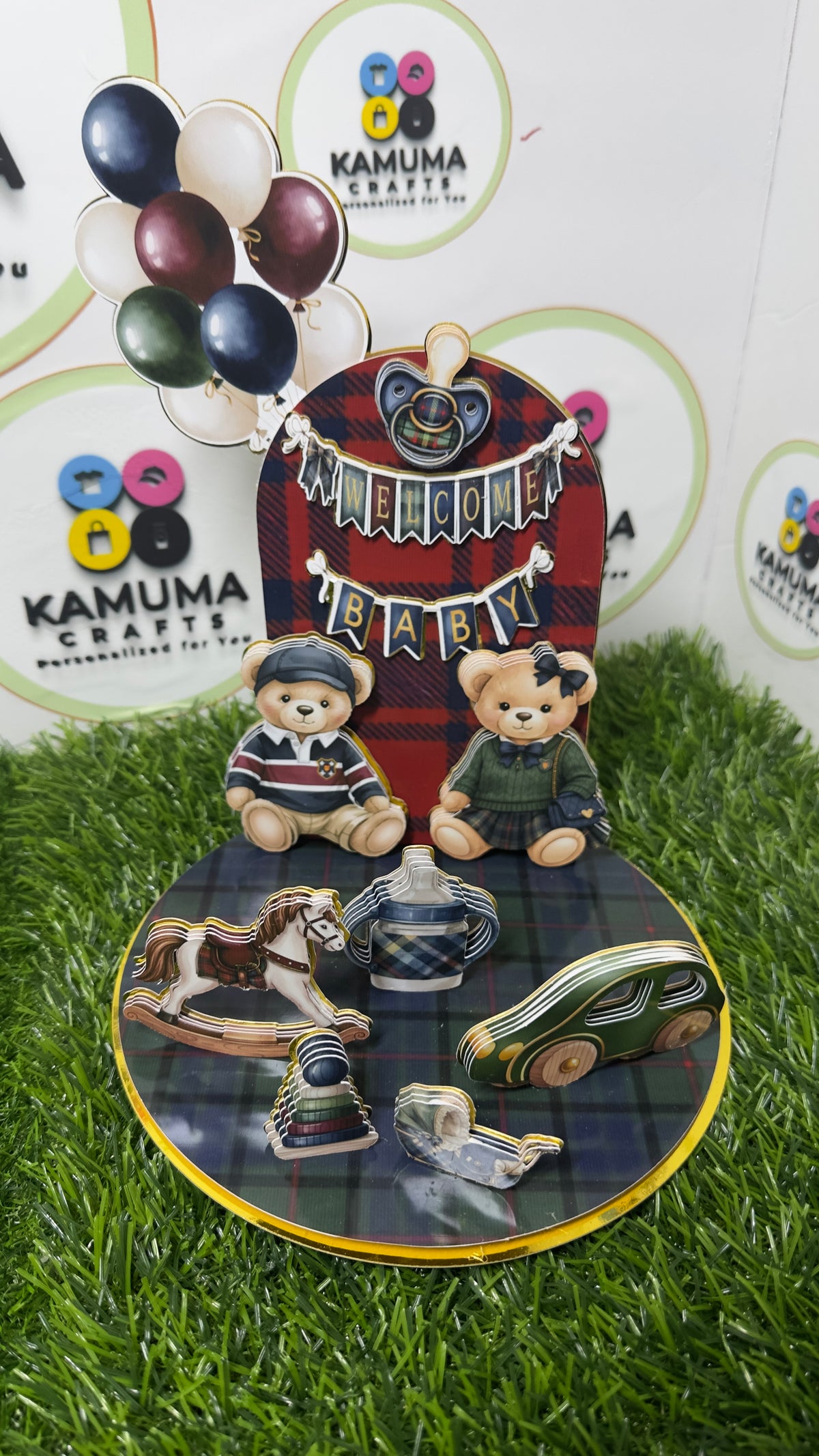 Custom 3D Party Centerpieces | Personalized Table Decorations