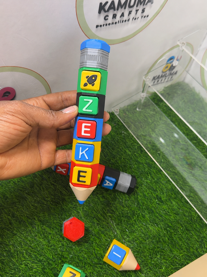 Personalized 3D-Printed Pencil Clicker Fidget ✏️| Build your Pencil Clicker| Personalize to suit your preference