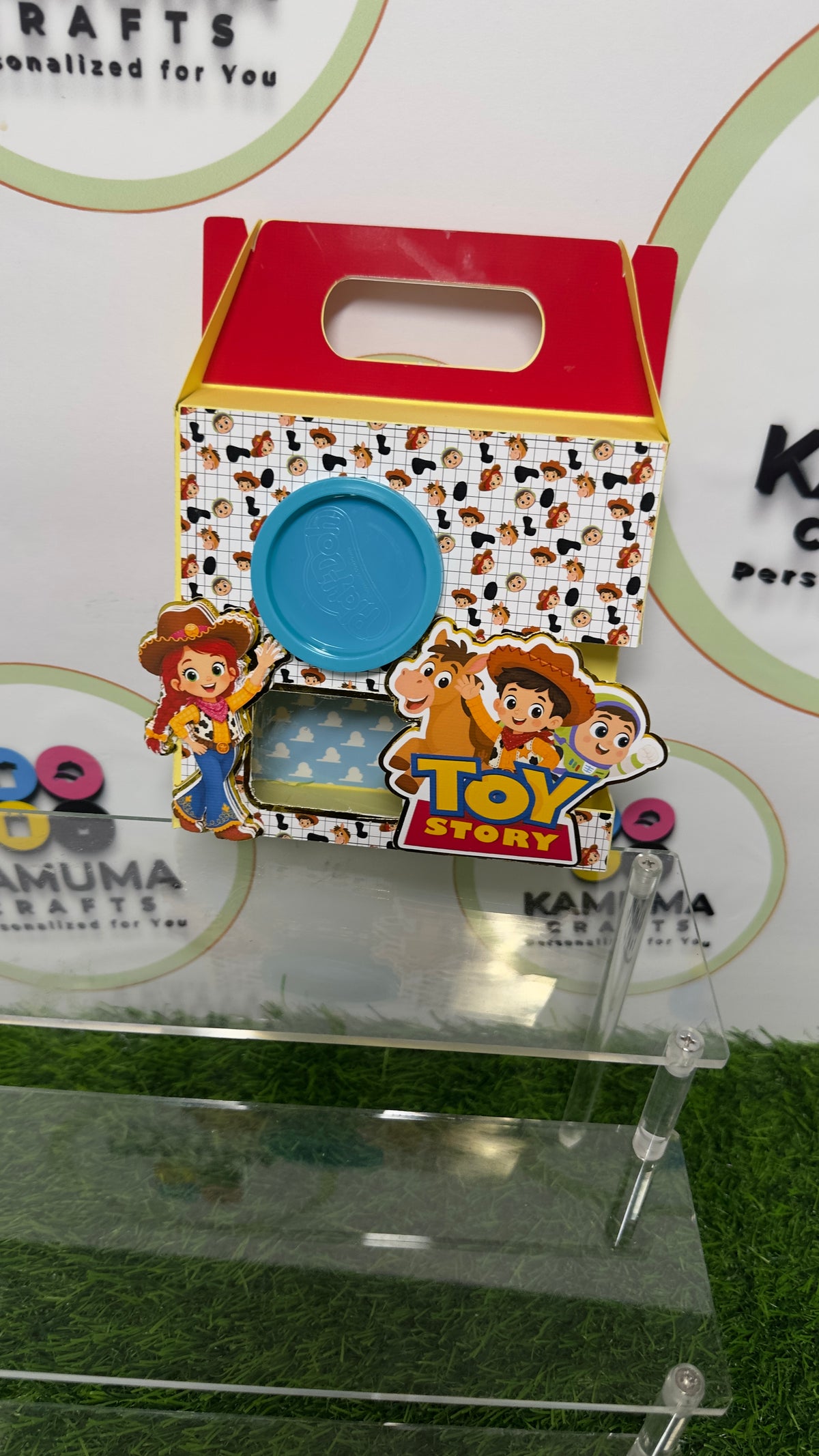 Custom Kids Activity Party Favor Boxes| Custom Briefcase Box| Personalized Play-Doh Box| LilyLad Activity Coloring Box| Party Favor Box | Set of 10