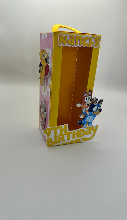 3D Customized Cake Topper | Bluey-Inspired| Party Favor