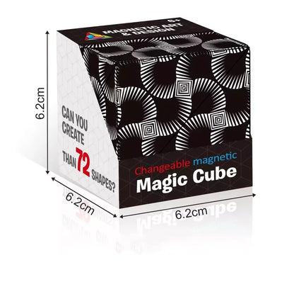 Magnetic 3D Shape Magic Cube – Endless Creativity in Your Hands