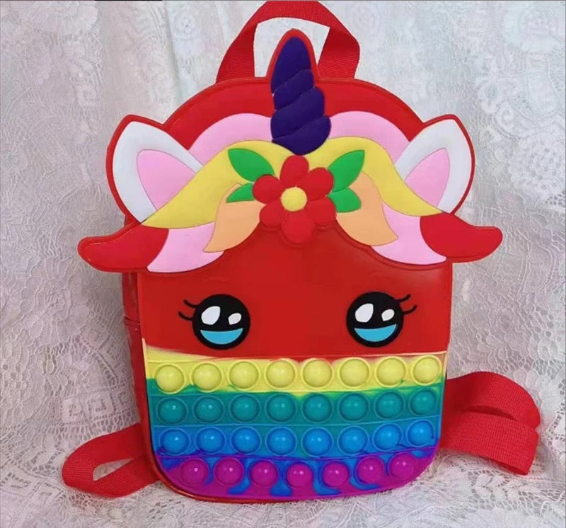 Unicorn Pop-It Backpack (Small)
