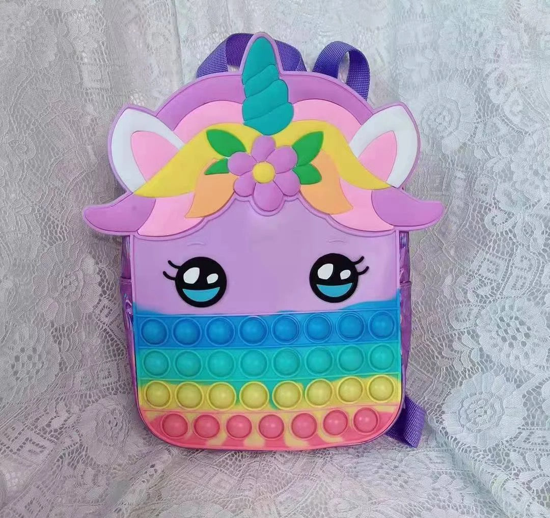 Unicorn Pop-It Backpack (Small)