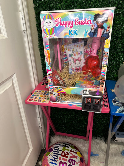 Custom Claw Machine, Easter Claw Machine, Graduation Claw Machine, Birthday Claw Machine, Mother's Day Claw Machine