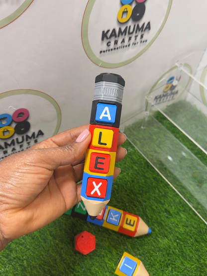 Personalized 3D-Printed Pencil Clicker Fidget ✏️| Build your Pencil Clicker| Personalize to suit your preference