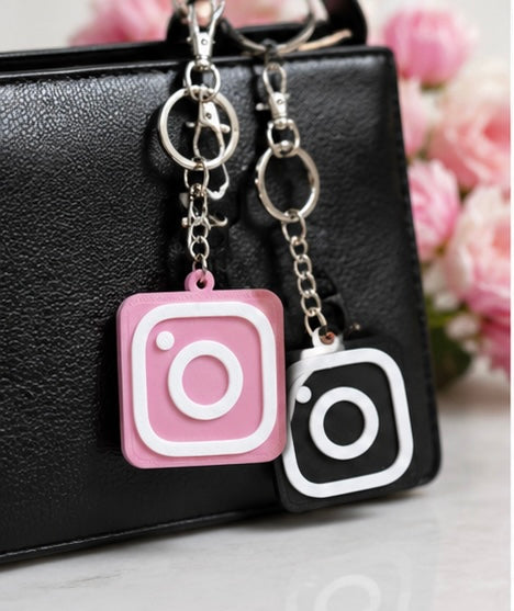 Personalized 3D NFC Tag Keychain| Customized NFC Social Media Business Marketing Keychain