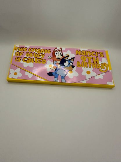 3D Customized Cake Topper | Bluey-Inspired| Party Favor