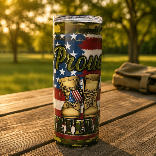 Custom Military Appreciation Tumbler