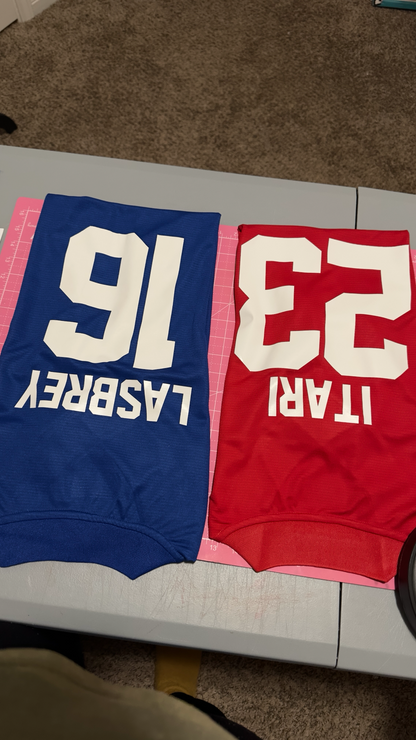 Custom Football Jersey| Personalized Team Jersey | Name & Number | Adult & Youth Sizes