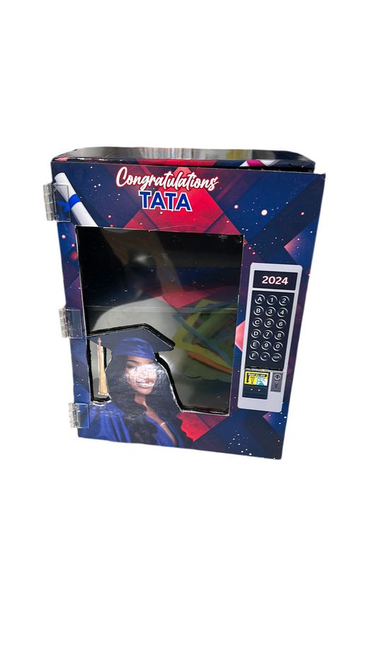 Graduation Vending Machine| 8x10 customized machine