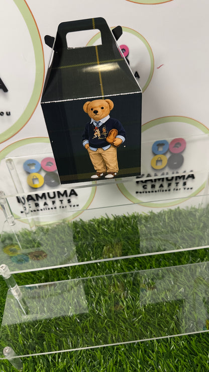 Custom Party Favor Boxes | Personalized Treat Boxes | Multiple Styles & Themes