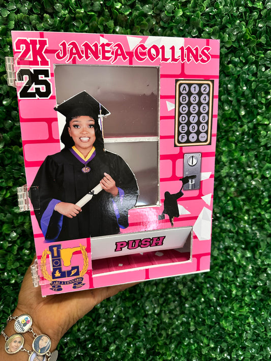 Graduation Vending Machine| 8x10 customized machine