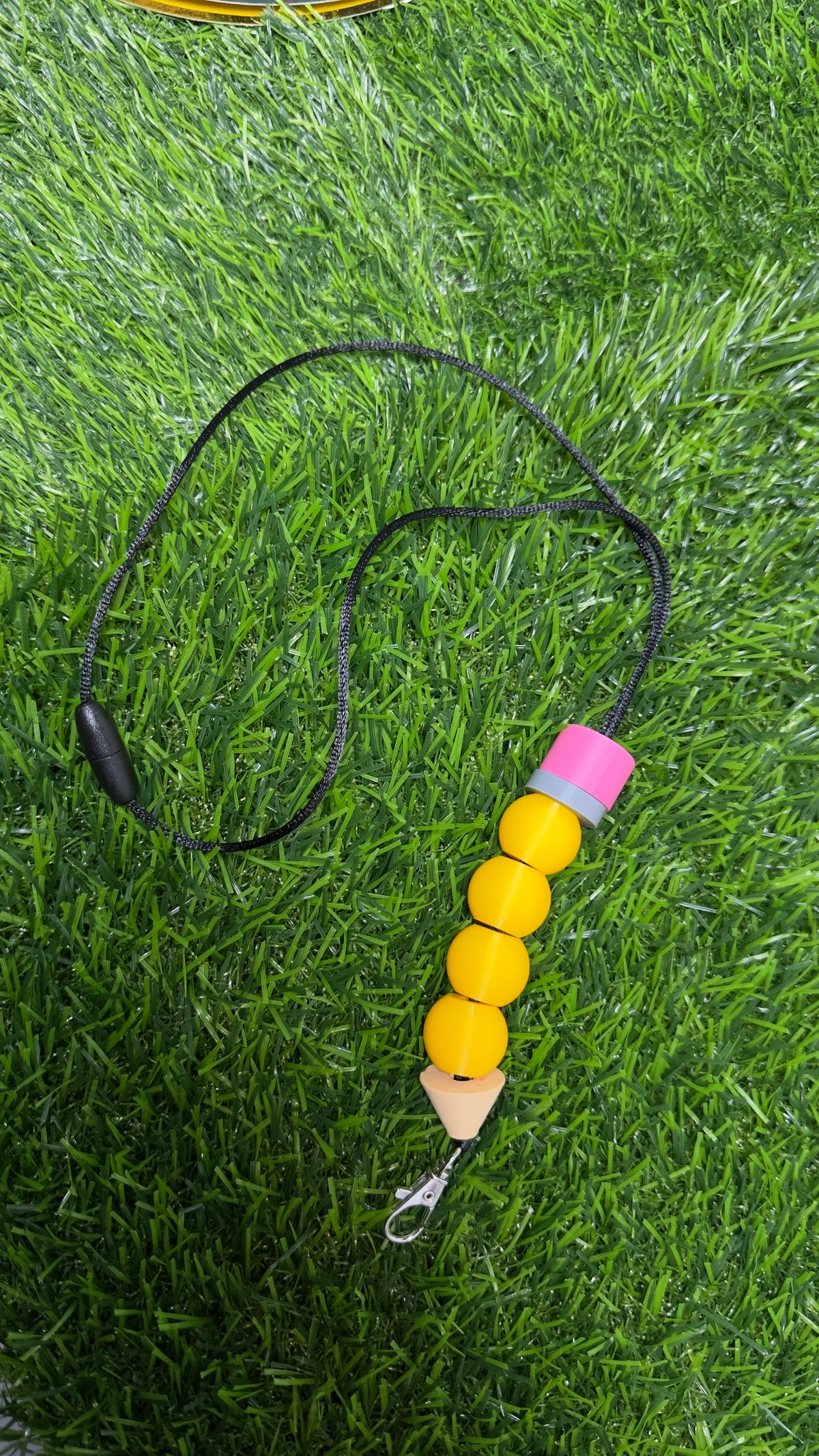 ✏️ Teacher Pencil Lanyard| Optional Inspirational ID Card