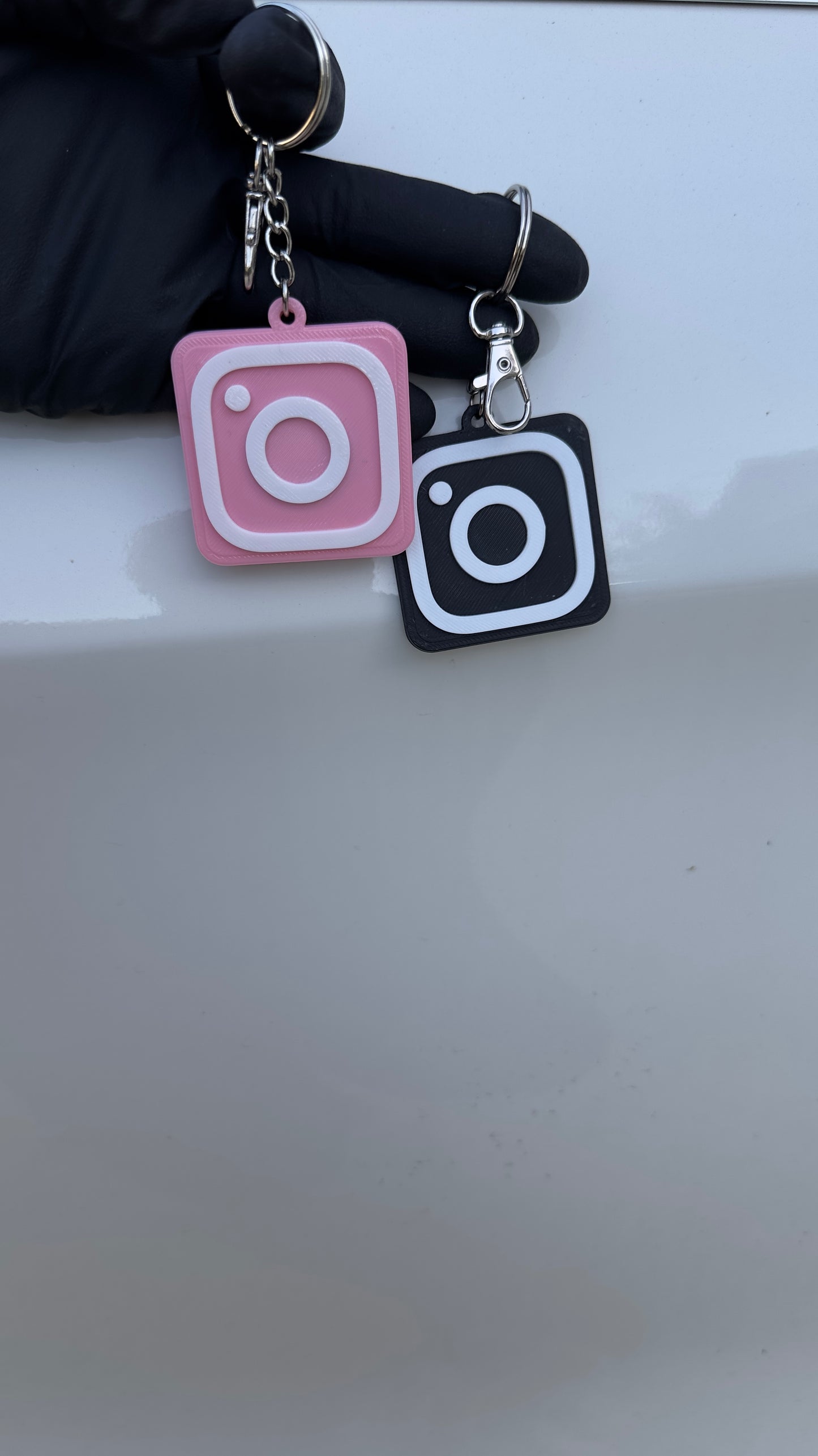 Personalized 3D NFC Tag Keychain| Customized NFC Social Media Business Marketing Keychain
