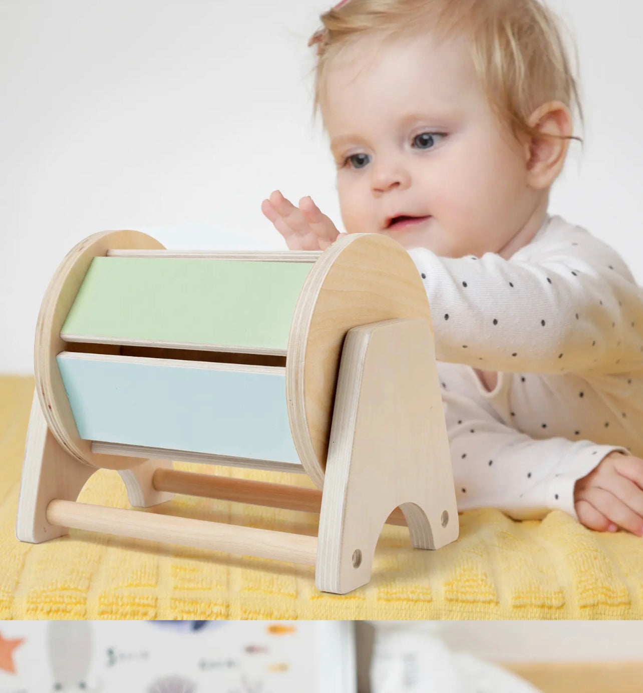 Wooden Montessori-Style Learning Toy