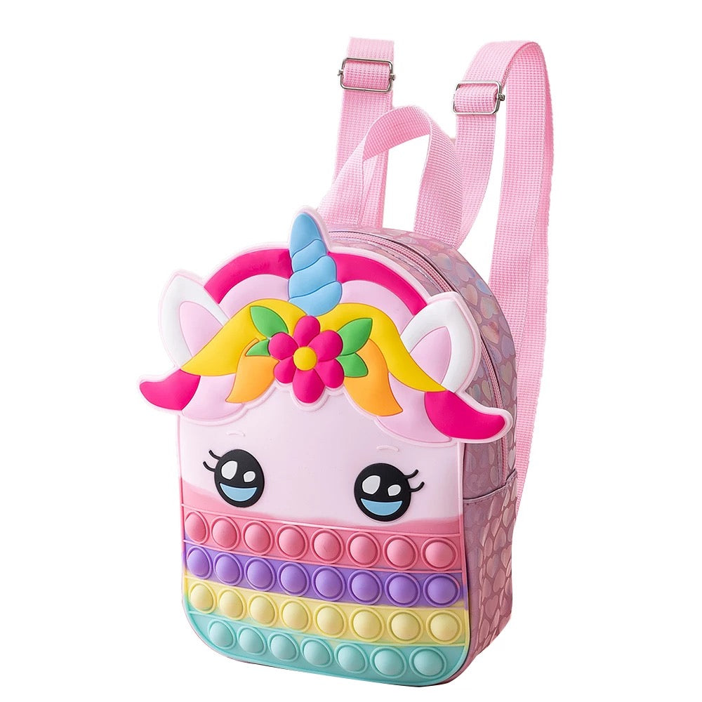 Unicorn Pop-It Backpack (Small)