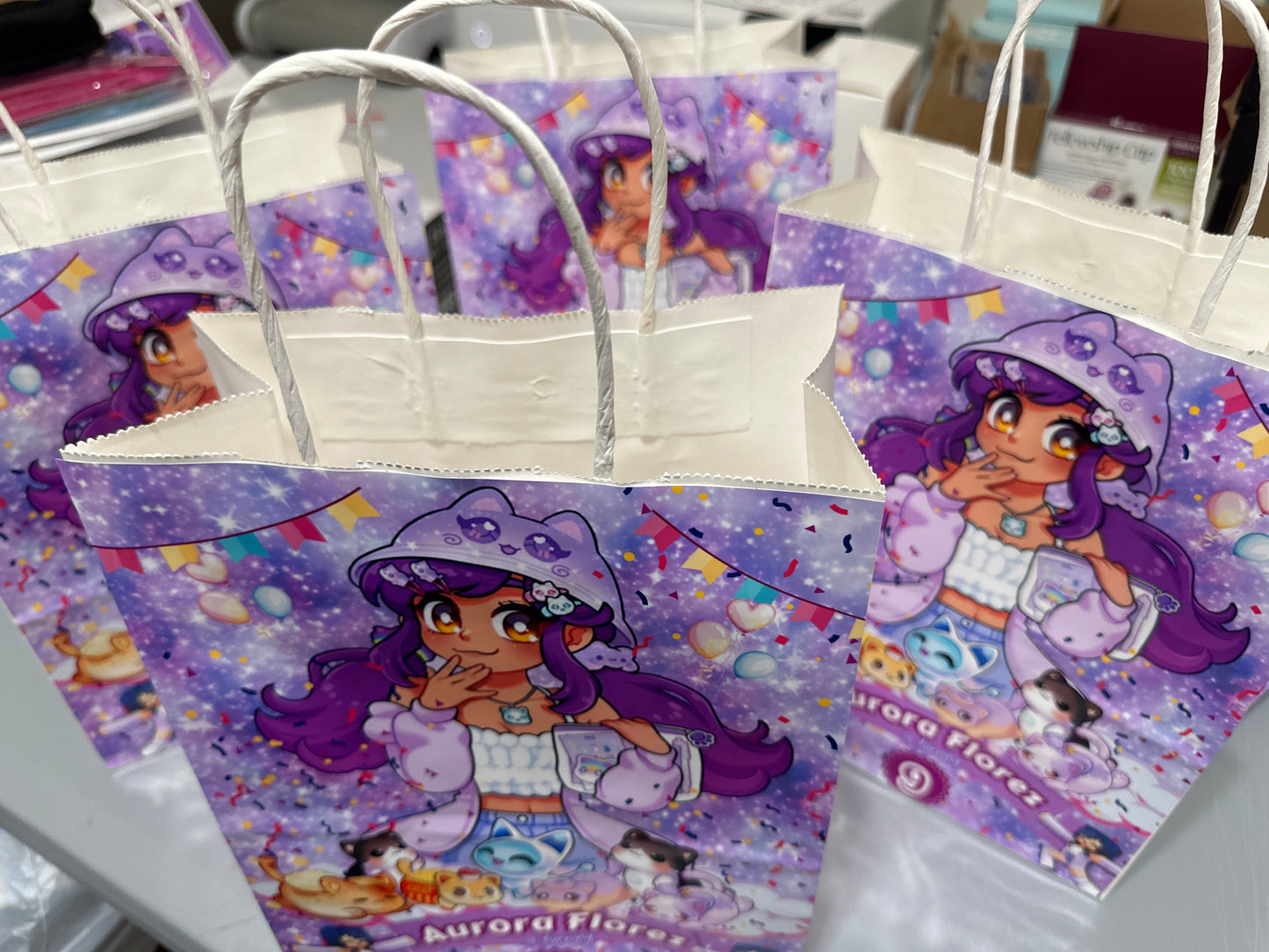 Custom Party Favor Gift Bags| Personalized Large Gift Bag for Any Occasion