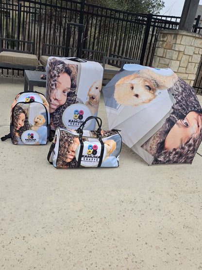 Personalized Photo Duffel Bag  (Large)– Custom Travel Bag|Gym Bag| Overnight Weekender Bag