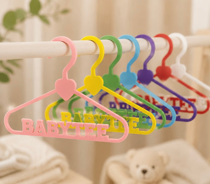 Custom 3D Printed Baby Hangers & Baby Basket Set | Personalized Nursery Organizer | Baby Shower Gift | Newborn Keepsake