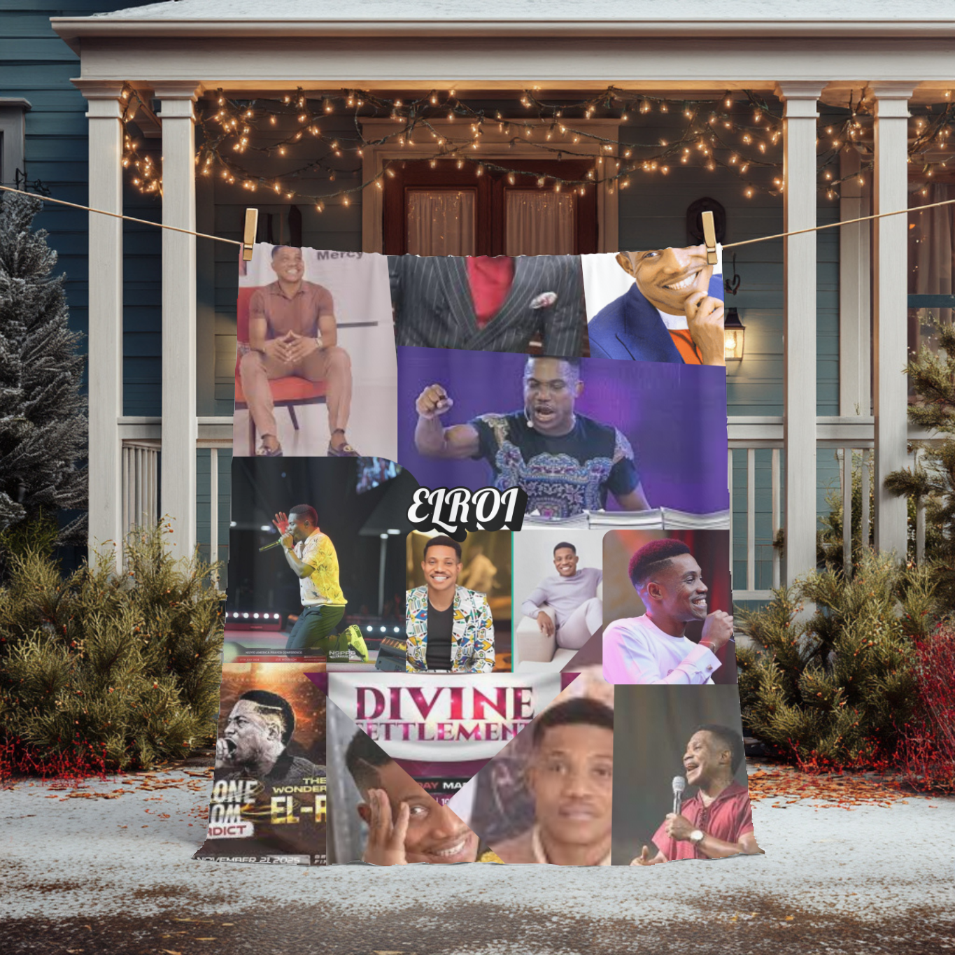 Custom Photo Fleece Blanket |50x60 | Personalized Memory Throw