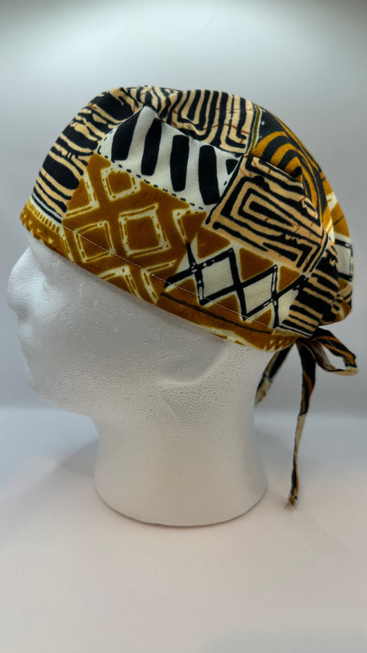 Unisex surgical hats, scrub caps for men and women, for any hairstyle.
