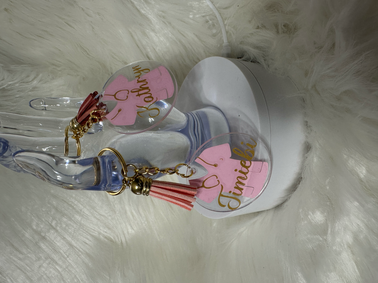 Personalized Name Keychains for Medical Professionals.