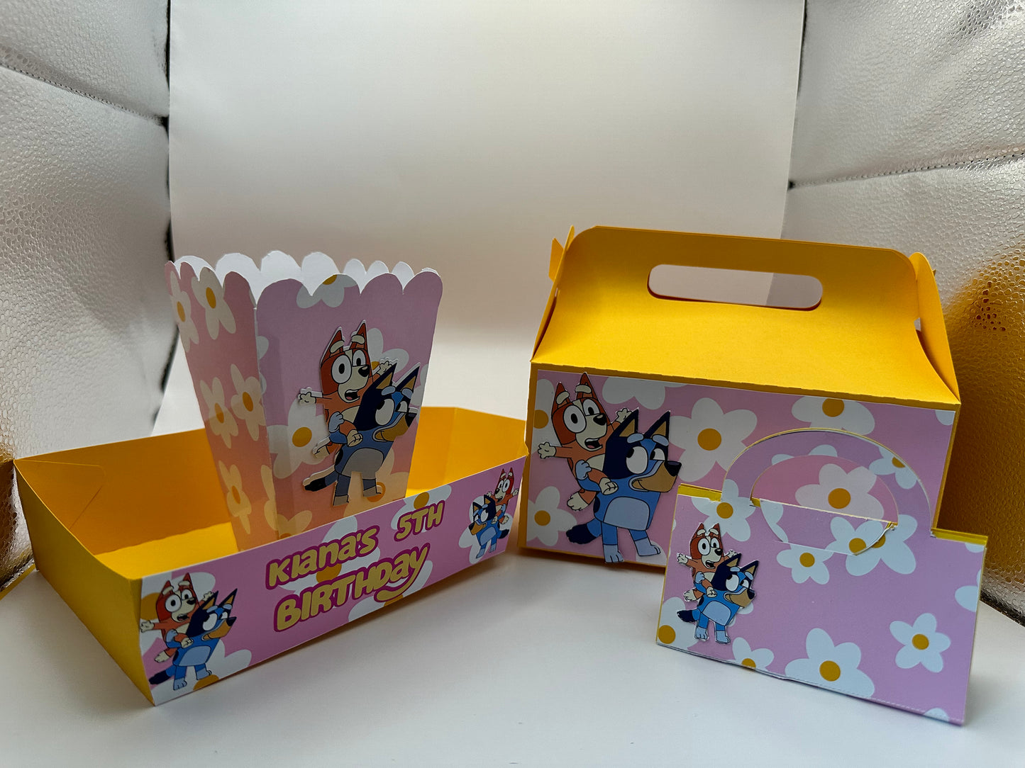 3D Customized Cake Topper | Bluey-Inspired| Party Favor