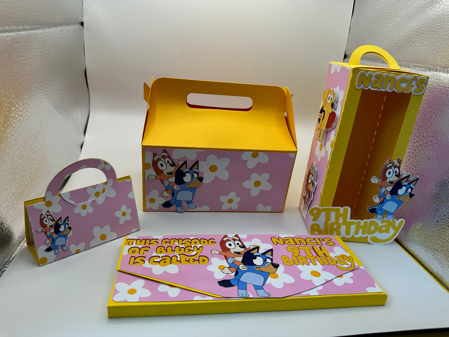 3D Customized Cake Topper | Bluey-Inspired| Party Favor